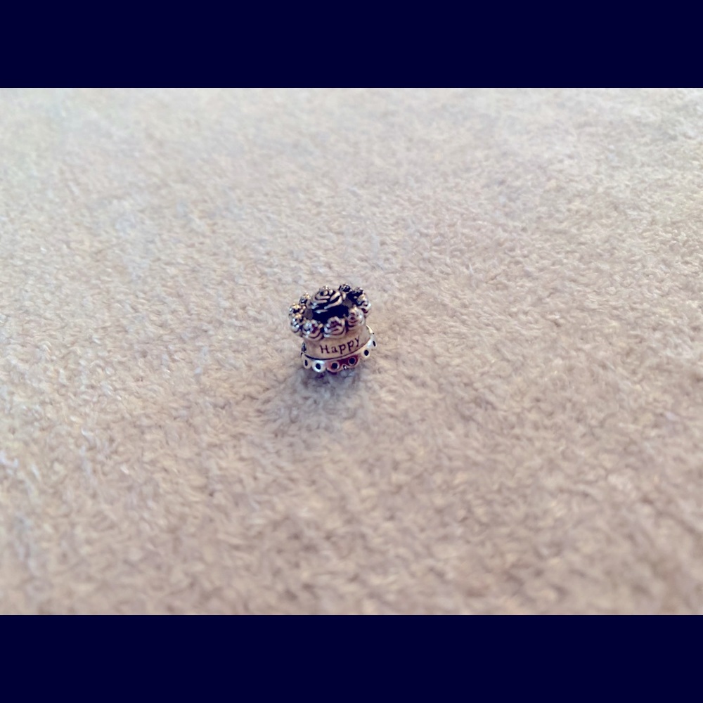 Pandora Birthday Cake Charm